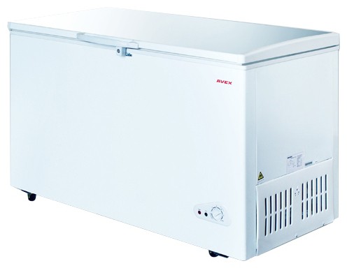 Refrigerator AVEX CFF-350-1 larawan, katangian