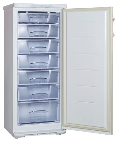 ตู้เย็น Бирюса 146 KLNE รูปถ่าย, ลักษณะเฉพาะ