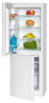 Холодильник Bomann KG180 white 55.40x159.30x56.60 см