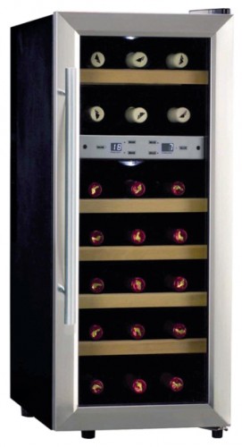 Refrigerator Caso WineDuett 21 larawan, katangian