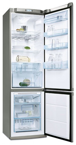 Refrigerator Electrolux ENB 39409 X larawan, katangian
