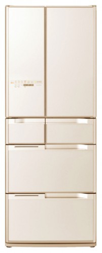 Refrigerator Hitachi R-A6200AMUXC larawan, katangian