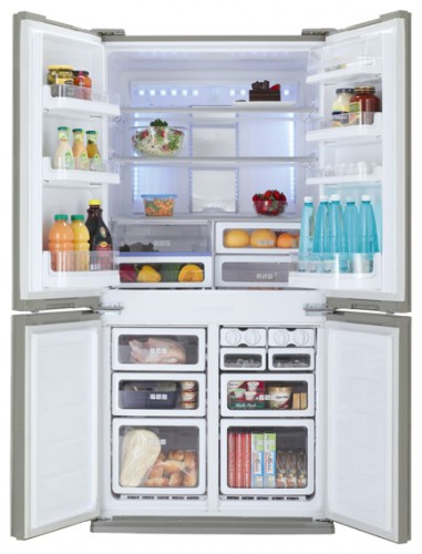 Refrigerator Sharp SJ-FP97VST larawan, katangian