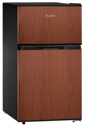 Refrigerator Tesler RCT-100 Wood larawan, katangian
