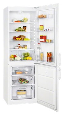 Refrigerator Zanussi ZRB 35180 WА larawan, katangian