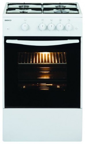 厨房炉灶 BEKO CG 41011 G 照片, 特点