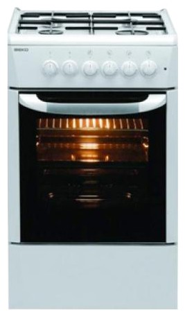 रसोई चूल्हा BEKO CS 51021 S तस्वीर, विशेषताएँ