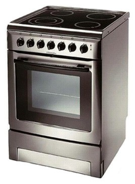 Estufa de la cocina Electrolux EKC 601300 X Foto, características