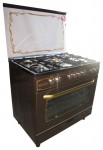 Кухонна плита Fresh 90x60 NEW JAMBO brown st.st. top 90.00x85.00x60.00 см