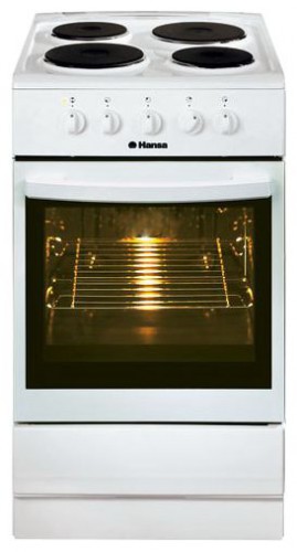 厨房炉灶 Hansa FCEW53003014 照片, 特点