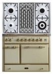 Estufa de la cocina ILVE MCD-100BD-E3 Antique white 100.00x90.00x70.00 cm
