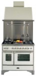 Кухонная плита ILVE MD-100R-MP Antique white 100.00x90.00x70.00 см