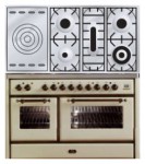 Estufa de la cocina ILVE MS-120SD-E3 Antique white 122.00x90.00x70.00 cm