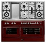 Estufa de la cocina ILVE MT-150FD-E3 Red 151.10x93.00x60.00 cm
