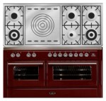 Estufa de la cocina ILVE MT-150SD-VG Red 151.10x93.00x60.00 cm