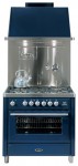 Stufa di Cucina ILVE MT-90-MP Blue 90.00x91.00x70.00 cm