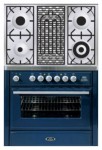 Soba bucătărie ILVE MT-90BD-MP Blue 91.10x93.00x60.00 cm