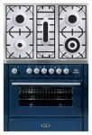 Soba bucătărie ILVE MT-90PD-MP Blue 91.10x93.00x60.00 cm