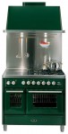 रसोई चूल्हा ILVE MTD-100S-MP Green 100.00x91.00x70.00 सेमी