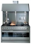 Кухонная плита ILVE P-1207N-MP Green 120.00x87.00x60.00 см