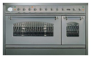 Kitchen Stove ILVE P-120B6N-VG Stainless-Steel Photo, Characteristics