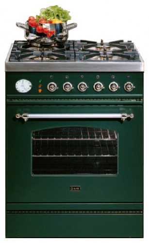 Кухонная плита ILVE P-60N-VG Green Фото, характеристики