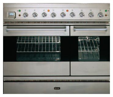 Estufa de la cocina ILVE PD-1006-MP Stainless-Steel Foto, características