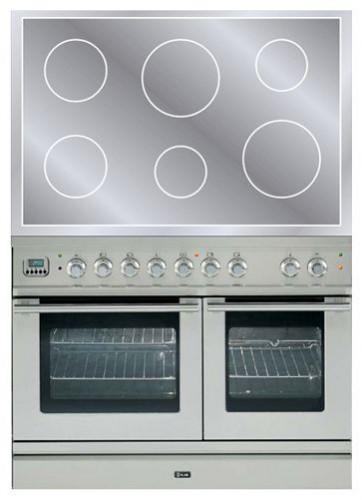 रसोई चूल्हा ILVE PDLI-100-MW Stainless-Steel तस्वीर, विशेषताएँ