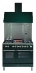 Кухонная плита ILVE PDN-100B-VG Green 100.00x90.00x60.00 см
