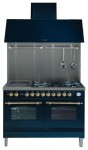 Кухонная плита ILVE PDN-120B-VG Stainless-Steel 120.00x90.00x60.00 см