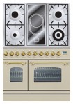रसोई चूल्हा ILVE PDN-90V-MP Antique white 90.00x87.00x60.00 सेमी