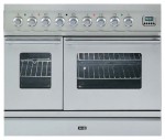 Estufa de la cocina ILVE PDW-90F-MP Stainless-Steel 87.00x87.00x60.00 cm