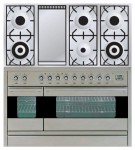 Estufa de la cocina ILVE PF-120F-VG Stainless-Steel 120.00x87.00x60.00 cm