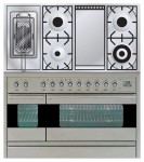 Estufa de la cocina ILVE PF-120FR-MP Stainless-Steel 120.00x87.00x60.00 cm