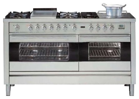 Кухонная плита ILVE PF-150FS-VG Stainless-Steel Фото, характеристики