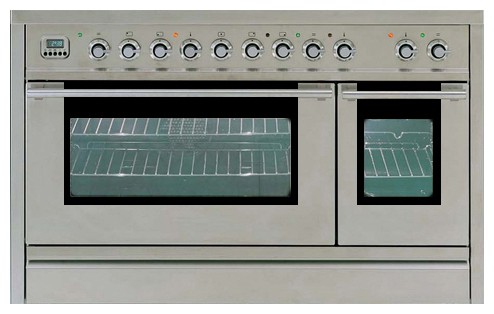Estufa de la cocina ILVE PL-120B-MP Stainless-Steel Foto, características