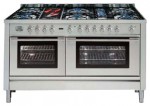 Кухонная плита ILVE PL-150B-VG Stainless-Steel 150.00x90.00x60.00 см