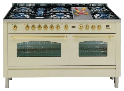 Estufa de la cocina ILVE PN-150F-VG Blue Foto, características