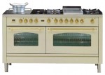 Køkken Komfur ILVE PN-150FS-VG Green 150.00x90.00x60.00 cm