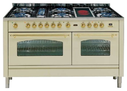 厨房炉灶 ILVE PN-150V-VG Green 照片, 特点