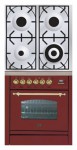 Кухонна плита ILVE PN-70-VG Red 70.00x87.00x60.00 см
