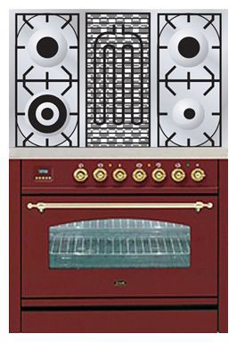 Кухонная плита ILVE PN-90B-MP Red Фото, характеристики
