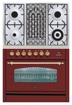 Кухонна плита ILVE PN-90B-MP Red 90.00x87.00x60.00 см