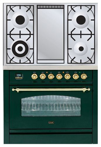 Кухонна плита ILVE PN-90F-MP Green фото, Характеристики