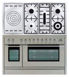 Estufa de la cocina ILVE PSL-120S-MP Stainless-Steel 120.00x85.00x60.00 cm