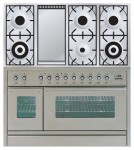 Estufa de la cocina ILVE PW-120F-VG Stainless-Steel 120.00x87.00x60.00 cm