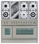 Estufa de la cocina ILVE PW-120V-VG Stainless-Steel 120.00x87.00x60.00 cm