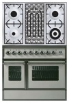 रसोई चूल्हा ILVE QDC-90BW-MP Antique white 90.00x87.00x60.00 सेमी