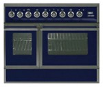 Stufa di Cucina ILVE QDC-90FW-MP Blue 90.00x87.00x60.00 cm