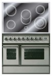 Кухонная плита ILVE QDCE-90W-MP Antique white 90.00x85.00x60.00 см